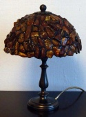 Bursztynowa lampa Tiffany 20