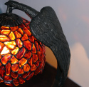 Bursztynowa lampa Tiffany - bursztyn koniakowy 22