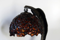 Bursztynowa lampa Tiffany - bursztyn koniakowy 22