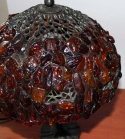 Bursztynowa lampa 30 Bursztyn koniakowy