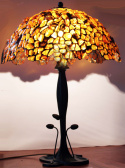 Bursztynowa lampa 40 na podstawie Lili