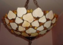 Lampa Liście z bursztynem 50