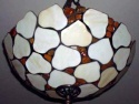Lampa Liście z bursztynem 50