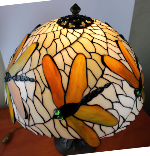 Lampa Tiffany Dragonfly Model Creative E40506 Lampa Tiffany Dragonfly Model Creative E40506