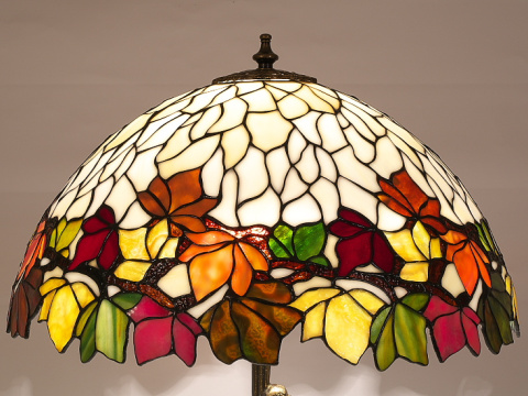 Lampa Tiffany Kasztany model E40521 Lampa Tiffany Kasztany model E40521