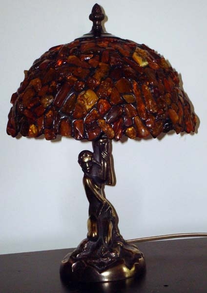 Lampa bursztynowa 25