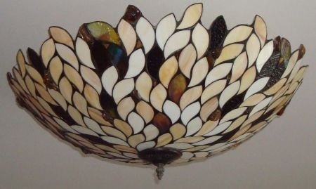 Lampa łezki bursztynem 60