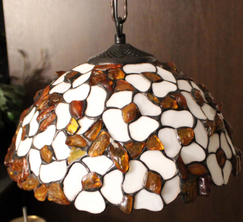 Lampa wisząca Tiffany Margaretka 30 Lampa wisząca Tiffany Margaretka 30