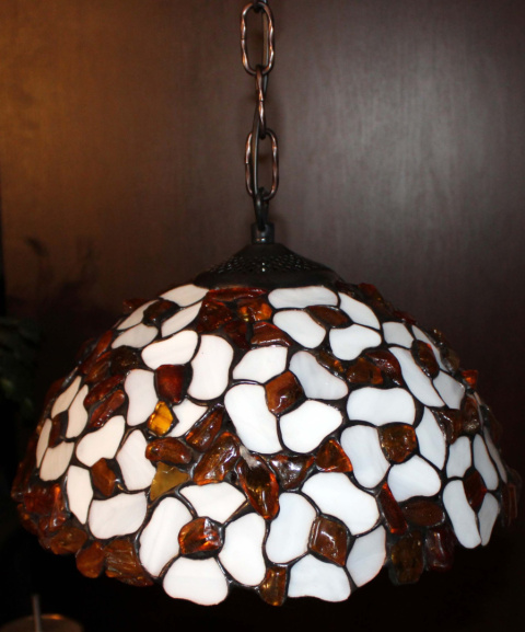 Lampa wisząca Tiffany Margaretka 30 Lampa wisząca Tiffany Margaretka 30
