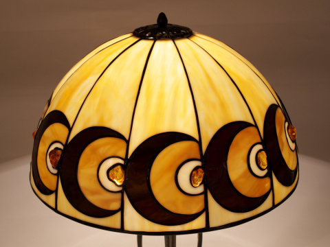 Lampa witrażowa Moonlight 40 Lampa witrażowa Moonlight 40
