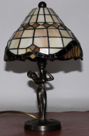 Lampa witrażowa Tiffany model Barock mini
