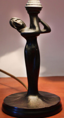 Lampka witrażowa Tiffany - płatki