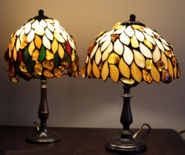 Łazki z bursztynem komplet 17 cm i 20 cm