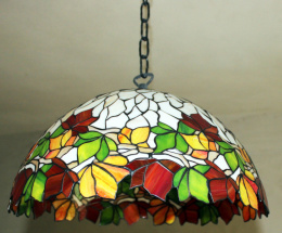 Wisząca lampa Tiffany Kasztany 40 E40521
