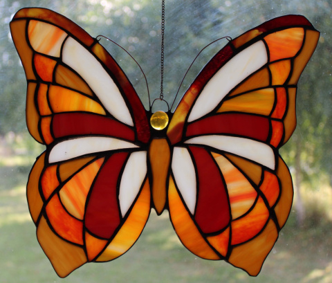 Witraż Motyl duży Witraż Motyl duży