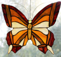 Witraż Motyl duży