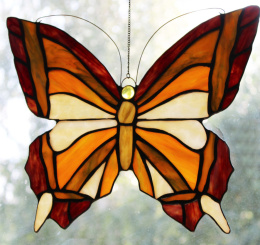 Witraż Motyl duży
