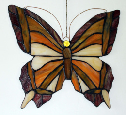 Witraż Motyl duży