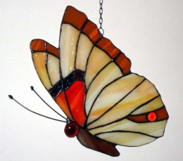 Witraż motyl 1/2