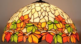 Witrażowa lampa Kasztany 40