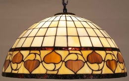 Witrażowa lampa Tiffany model Acorn 40