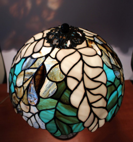Witrżowa lampa Tiffany Creativ E30510P