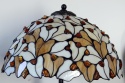 Lampa Tiffany Listki z bursztynem 40