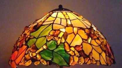Lampa z bursztynem Winka 40
