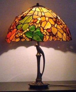 Lampa z bursztynem Winka 40
