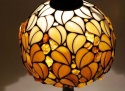 Lampa z liście z bursztynem 20